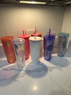 Starbucks Cold Cup Tumbler Collection – Set of 8