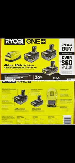 Ryobi Battery Pack