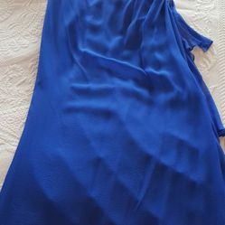 New Silk Floor Length Dress Size 8