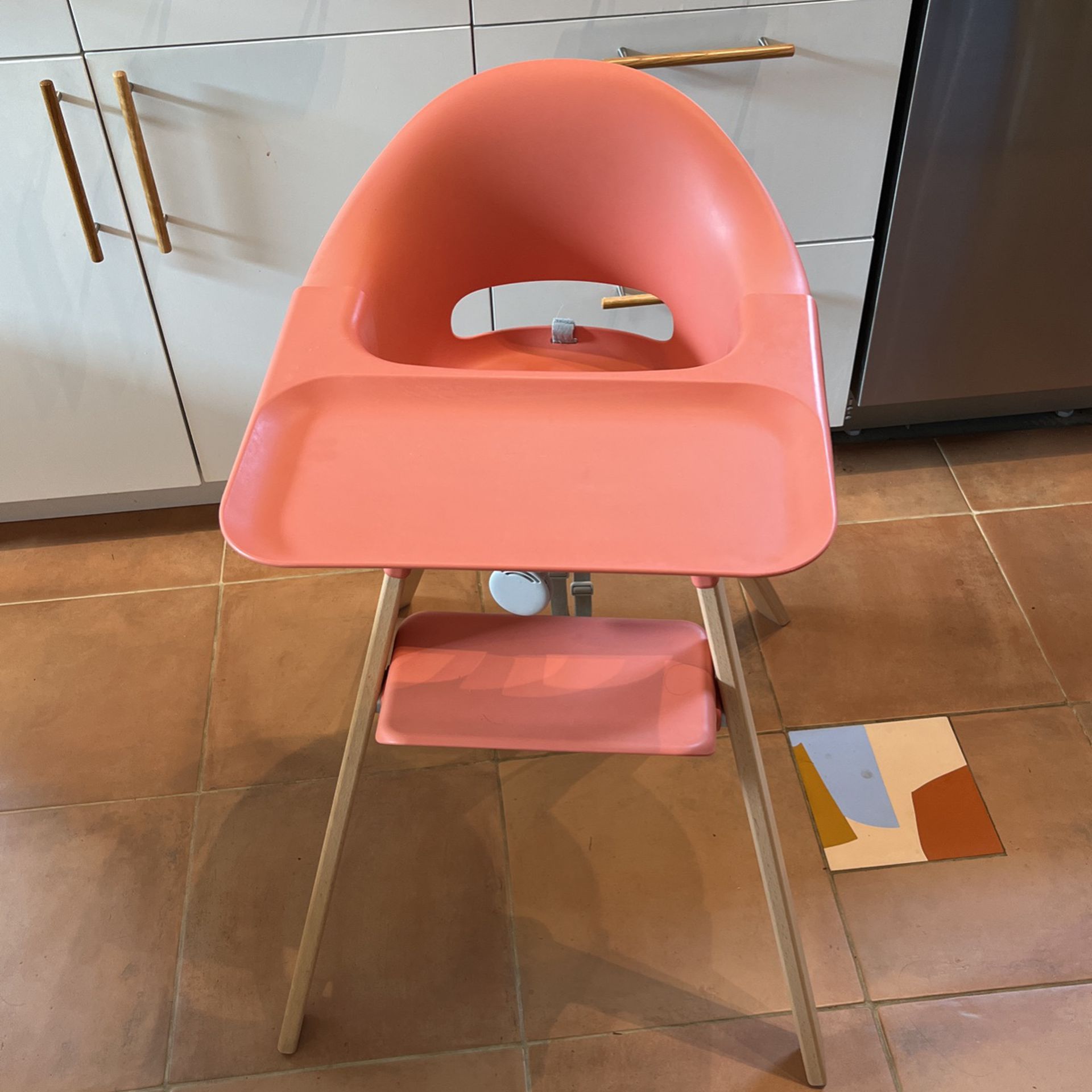 Pink Stokke Clikk High Chair