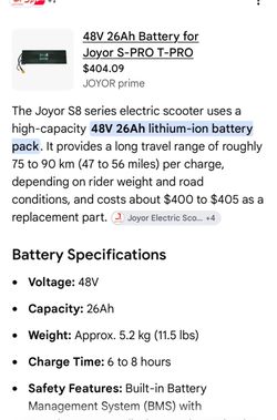 48v battery for electric scooter/e-bikes