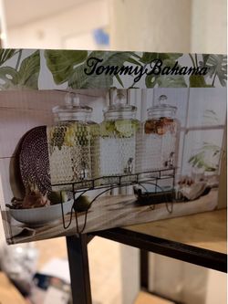 New / unused Tommy bahama 3 Cold drink dispenser