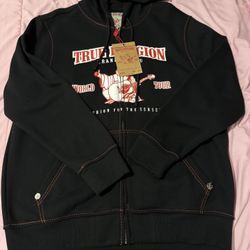 True Religion Zip up Brand New ( Size L )