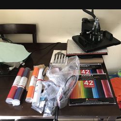 5&1 Heat Press & Silhouette Cameo 4