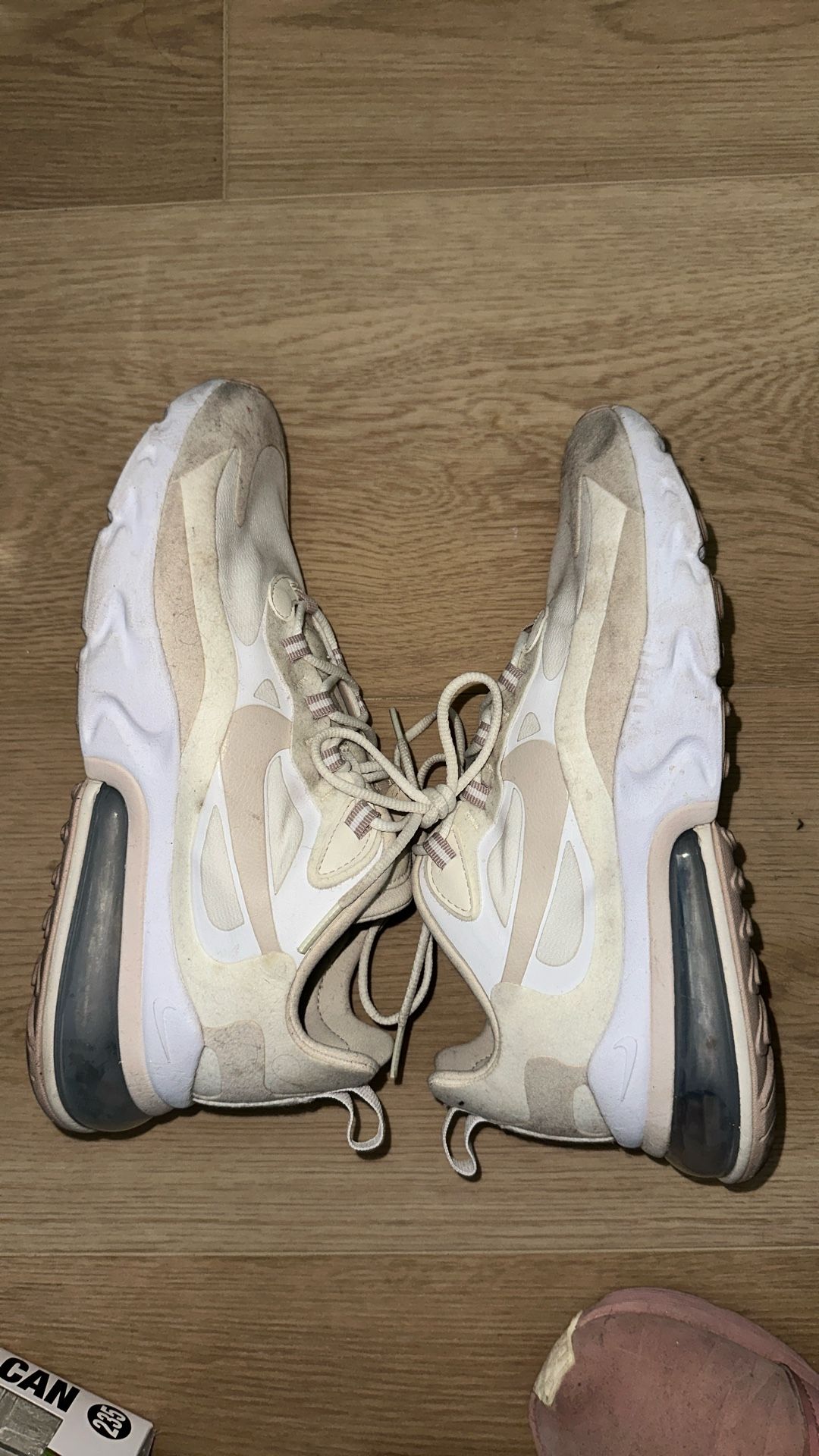 Nike Air Max 270 White And Cream