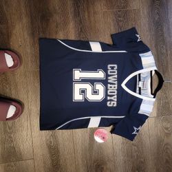Cowboys Jersey Top For Women Size M
