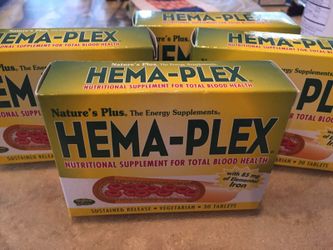Hemaplex iron 30 tablets