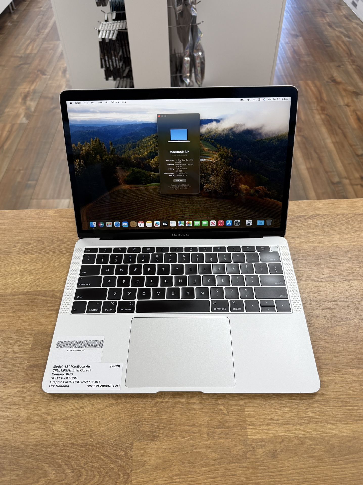 Intel Core I5 Apple Macbook Air I5 10th Generation Apple Early 