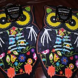 Sugar Skull mats - Owl print