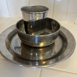 Stainless Steal Dish Set
