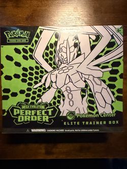 Perfect Order Pokemon Center ETB