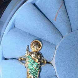 Gold San Judas Ring