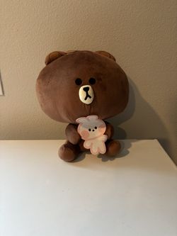 Brown Bear a character from LINE FRIENDS