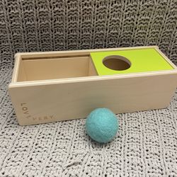 Lovevery Wooden Baby Toy Sliding Top Box