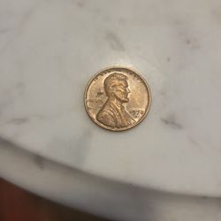 1958 D Wheat Penny. Error