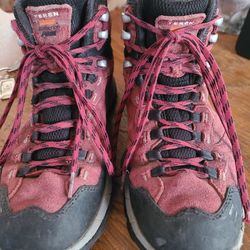 Zamberlan Red Hiking Boots Sz 7 Ladies
