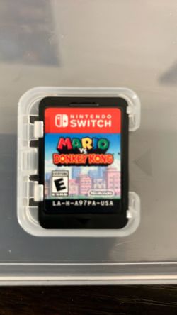 Nintendo Switch game/ Mario vs Donkey Kong
