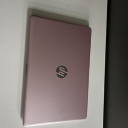 Laptop HP Stream 14" Rosa + Estuche Floral + Accesorios | ¡Semi Nueva!