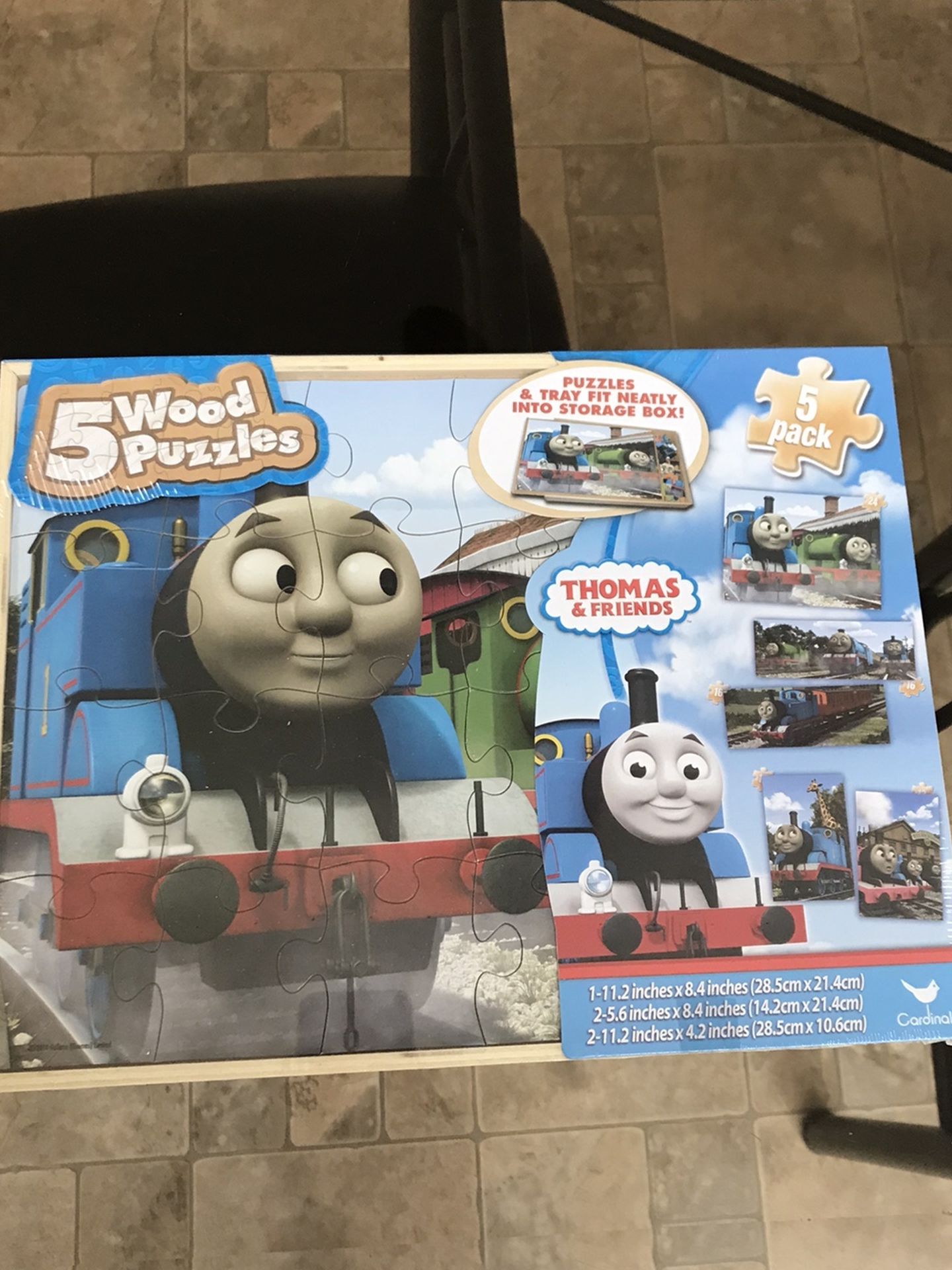 Thomas and Friends 5 Wooden Puzzles