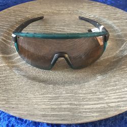Turquoise Frame Optic Nerve Sunglasses