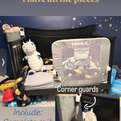 Baby Crib And Toddler Bed Conversion