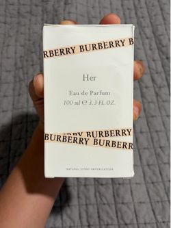 Her Burberry perfume