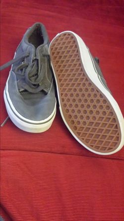 Grey Vans. Youth size 5. $10