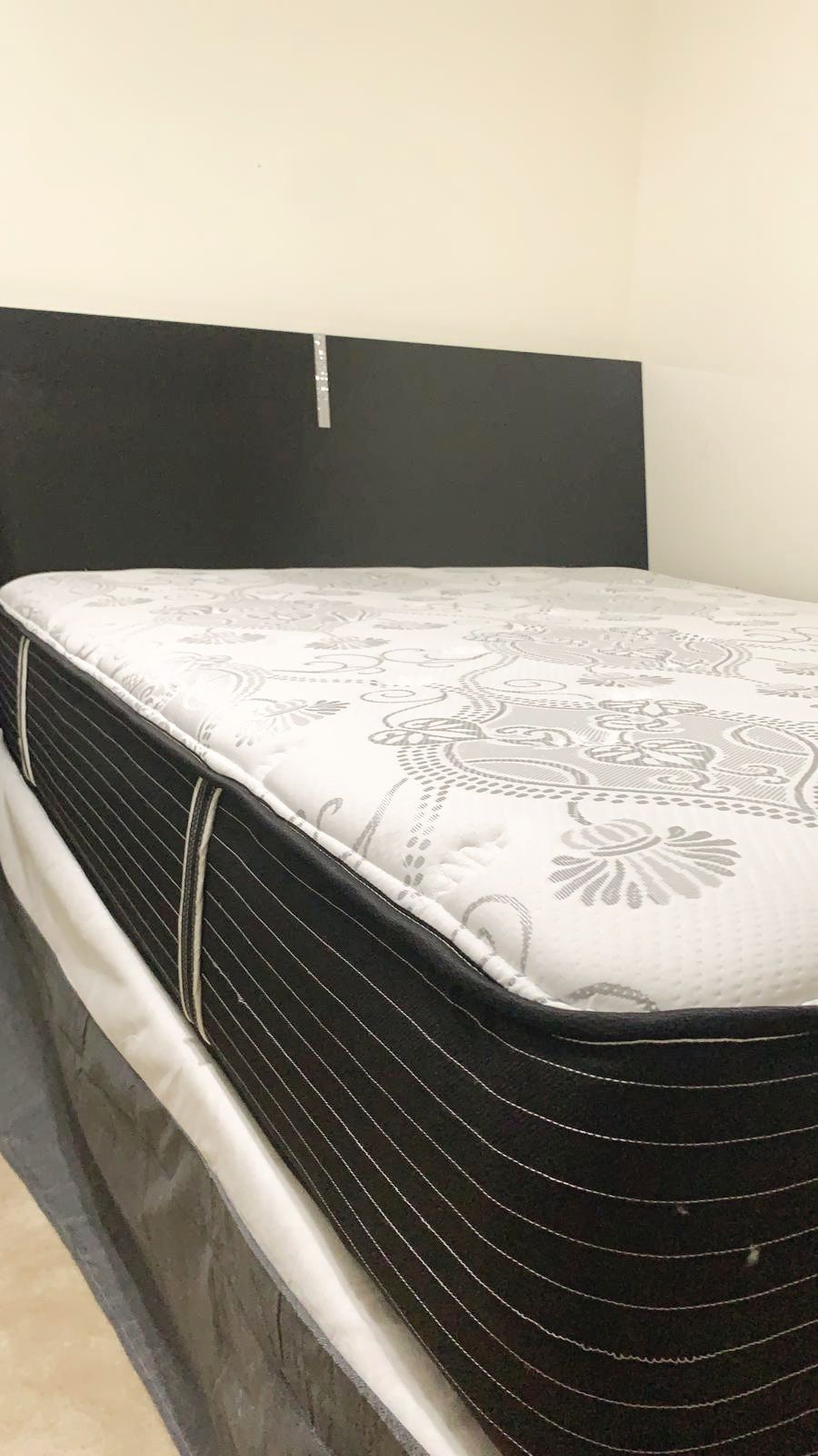 New Queen Mattress And Box Spring 2pc Bed Frame Is Not Included