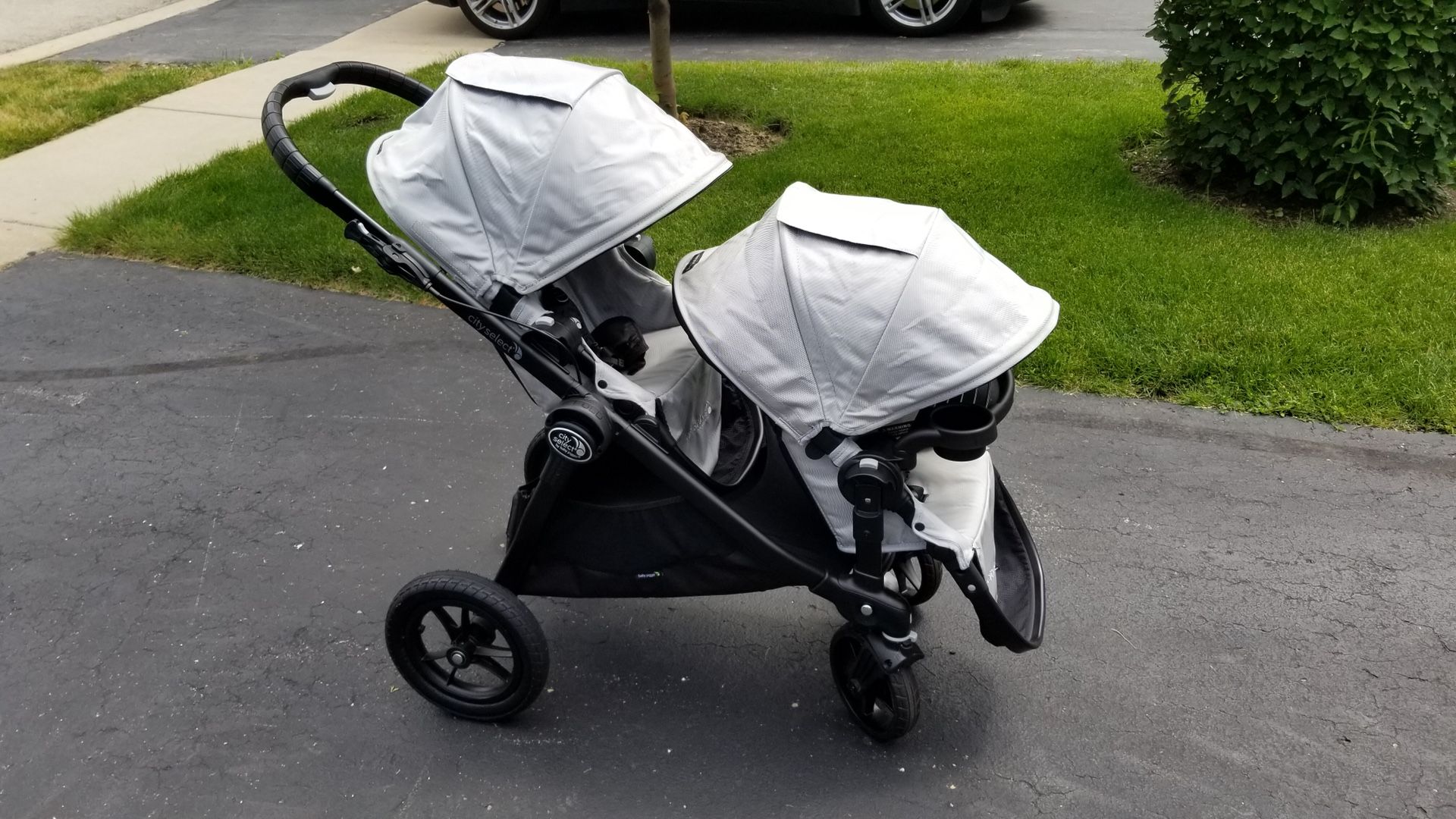 Baby Jogger Silver City Select Double Stroller