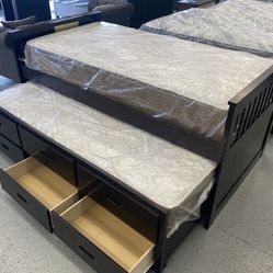 Furniture, Mattress, Boxspring, Bunkbed, Bedframe, Twin, Full, Queen, King, Dresser, Mirror, Nightstand, Chest