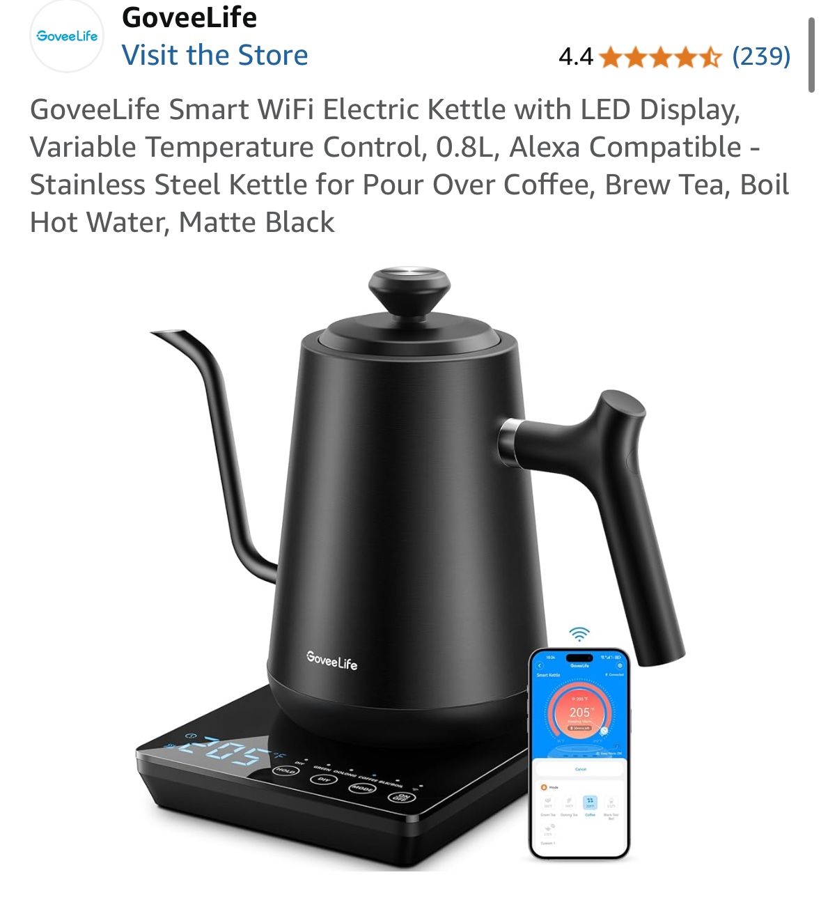 GoveeLife Electric Kettle