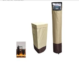 New Water Softener Covers for Outside Units, 14''D×64''H Tank Cover, Beige&Tan
16''D×44''H,14''D×64''H 2PCS Water Softener Cover Outdoor,All-Weather P
