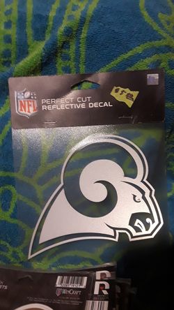 NFL L.A. RAMS REFLECTIVE DECAL
