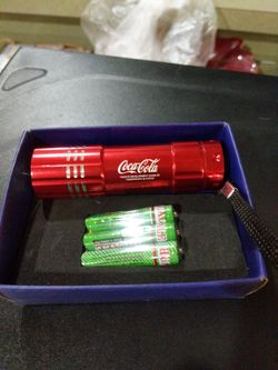 Stainless Steel Min Coca-Cola Flashlight