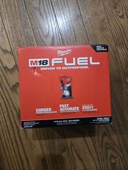 Brand New Milwaukee router fuel