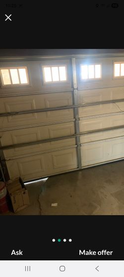 Two Car Garage 18 Ft X 8ft Tall Great Condition