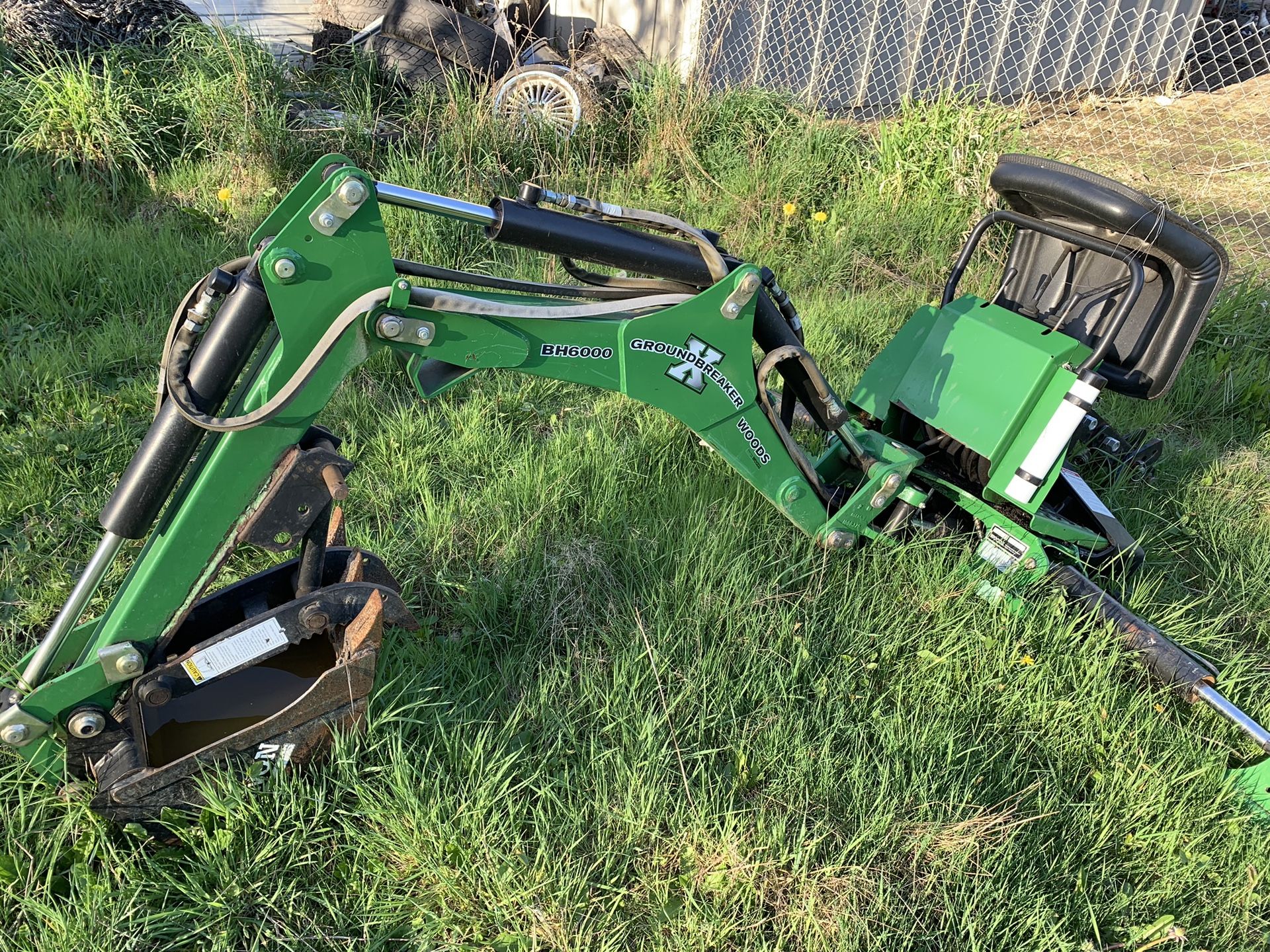 John Deere backhoe woods bh6000 for Sale in Federal Way, WA OfferUp