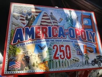 America-Opoly Board Game Semiquincentennial Edition