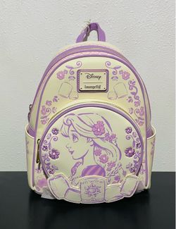 Loungefly Disney Tangled Rapunzel Sketched Mini Backpack