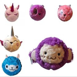NEW PLUSH A ROOS FLUFFLY BOUNCING BALLS