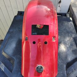 Harley-Davidson Bagger Shopper Motorcycle Rear Fender Wide Body