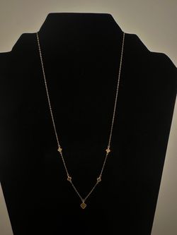 Gargantilla para mujer,  oro de 10k.