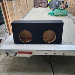Dual 10" Ported Subwoofer Box
