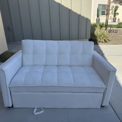Small White Couch