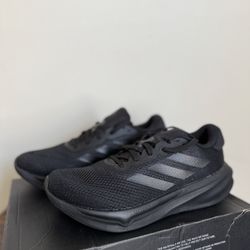 Size 7.5 - Adidas Men’s Supernova Rise Black Running Sneaker Shoe Comfort