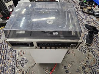 Record Player 8 Track Player Combo