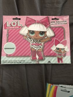 Lol doll balloon 🎈