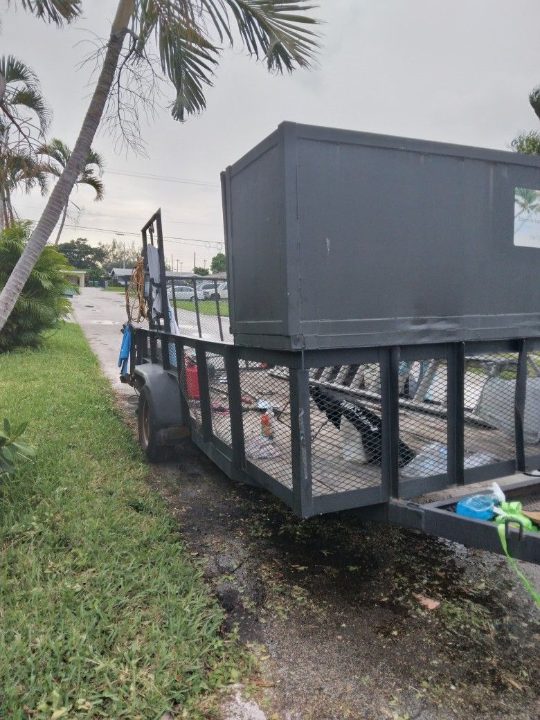 16 Ft Landscaping Trailer