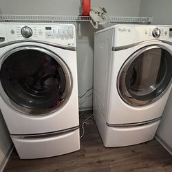 Whirlpool Duet Washer and Dryer