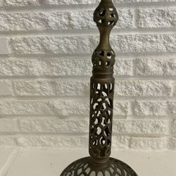 Vtg Ornate Brass Base Plant Stand Base Italy 16" NO TOP JUST BASE, ITALY?